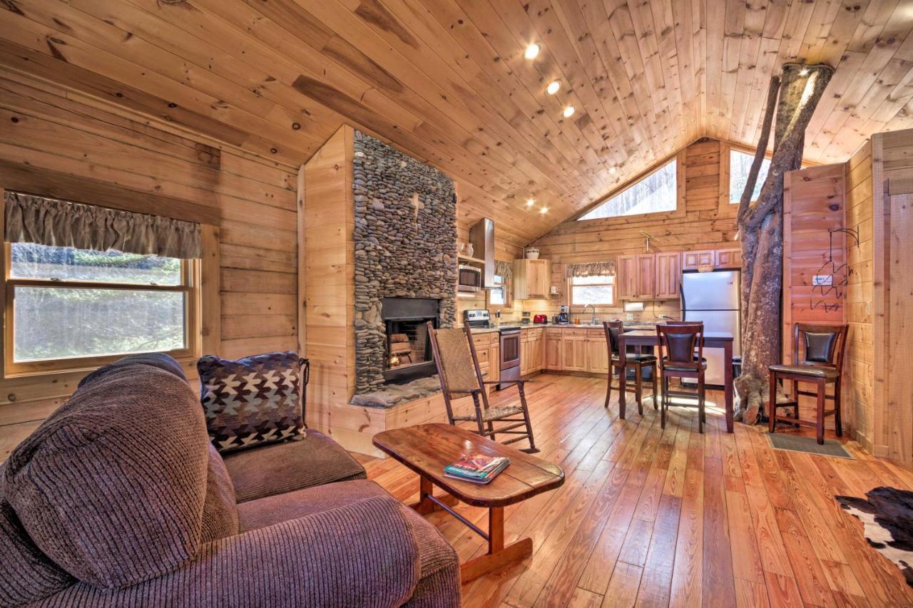 Bryson City Cabin With Wraparound Deck And Hot Tub 외부 사진