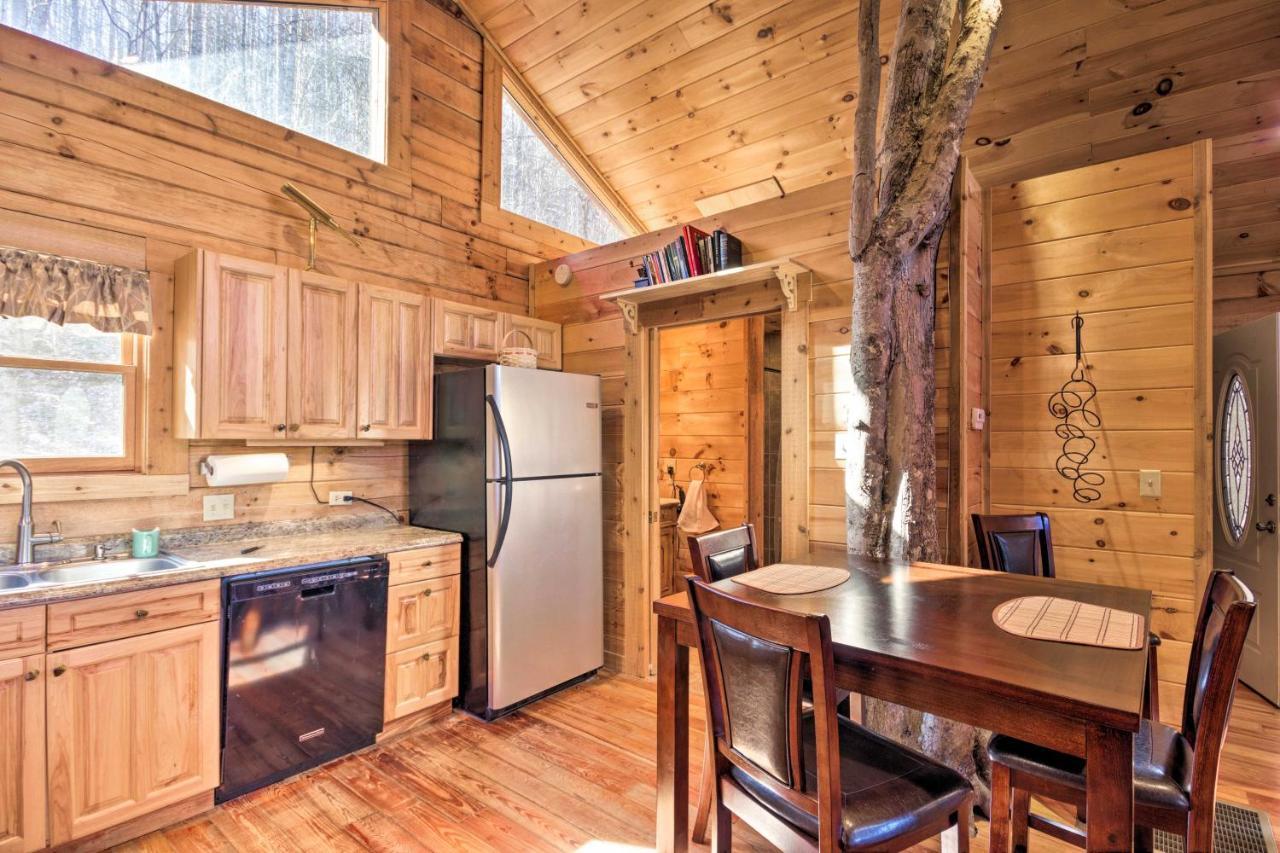 Bryson City Cabin With Wraparound Deck And Hot Tub 외부 사진