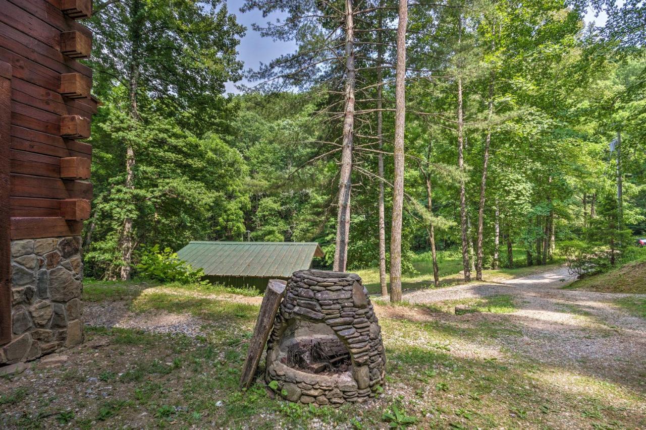 Bryson City Cabin With Wraparound Deck And Hot Tub 외부 사진