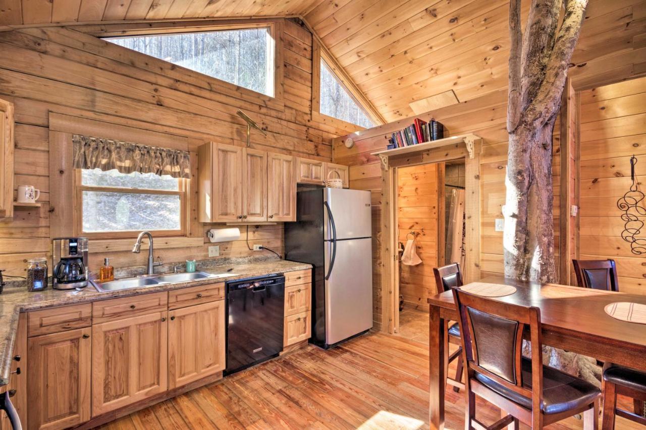 Bryson City Cabin With Wraparound Deck And Hot Tub 외부 사진